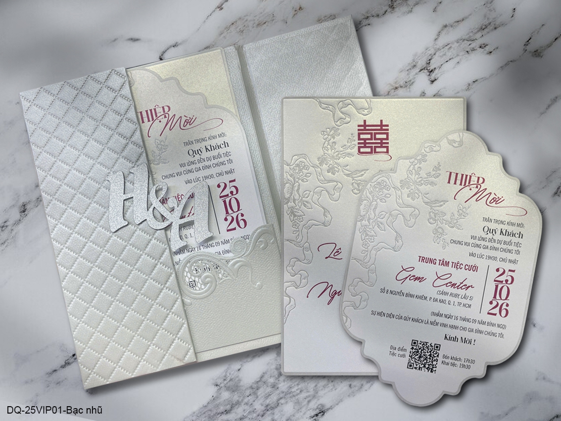 DQ-25VIP01-Bạc nhũ