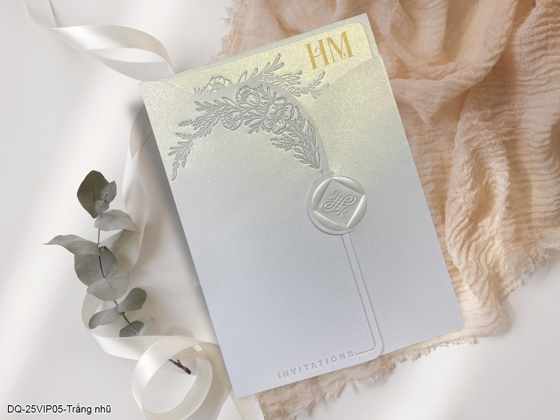 DQ-25VIP05 - Trắng nhũ