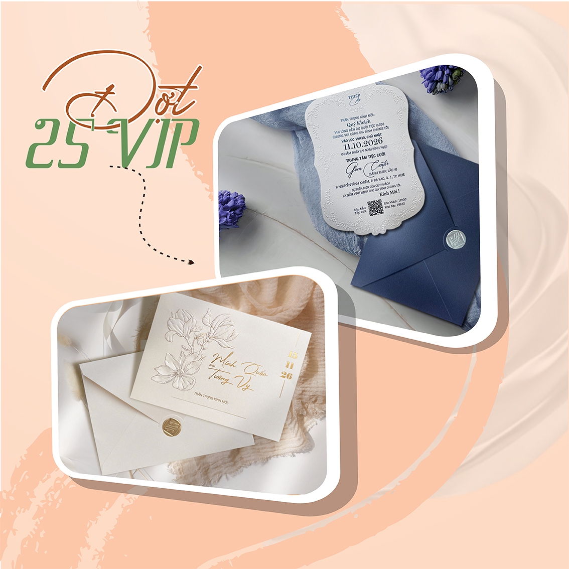 Phôi Thiệp Cưới Đợt 25VIP
