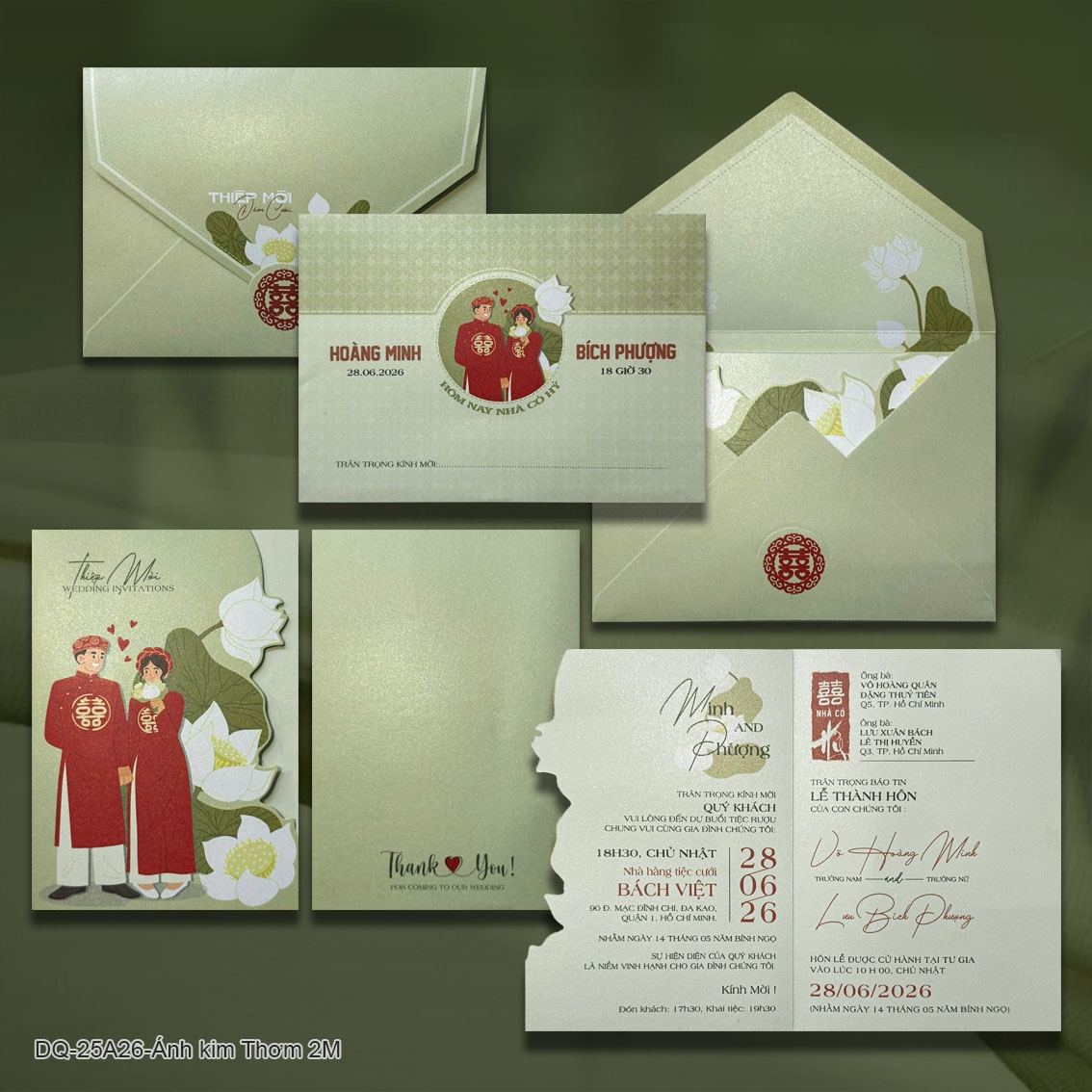 DQ-25A26 Ánh Kim Thơm 2M