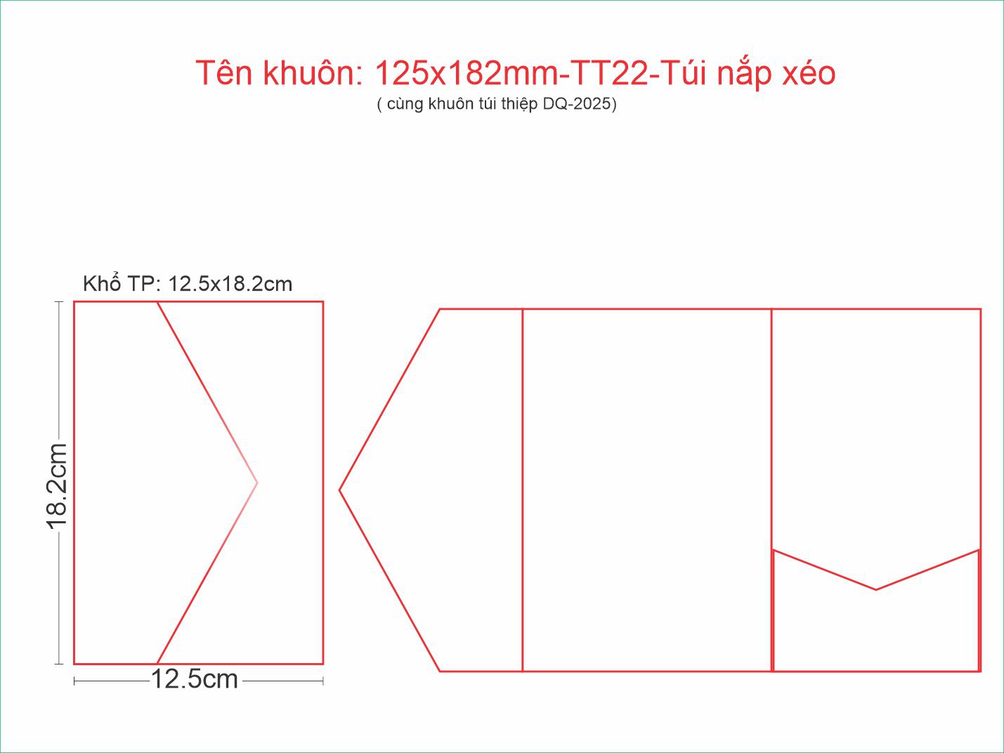 125x182mm-TT22-Túi nắp xéo
