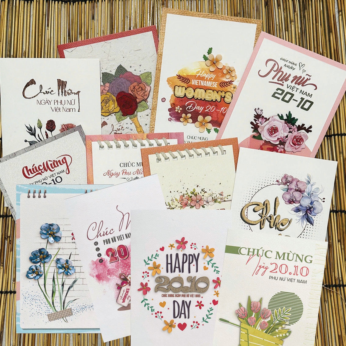 Thiệp Thủ Công 20-10 Trung