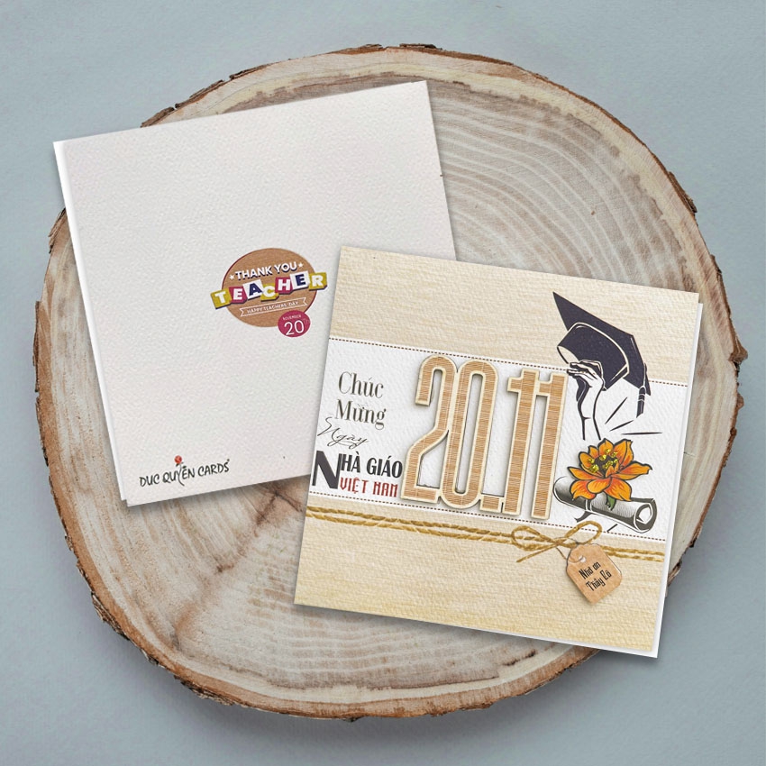 Thiệp Thủ Công 20-11 Nhỏ 