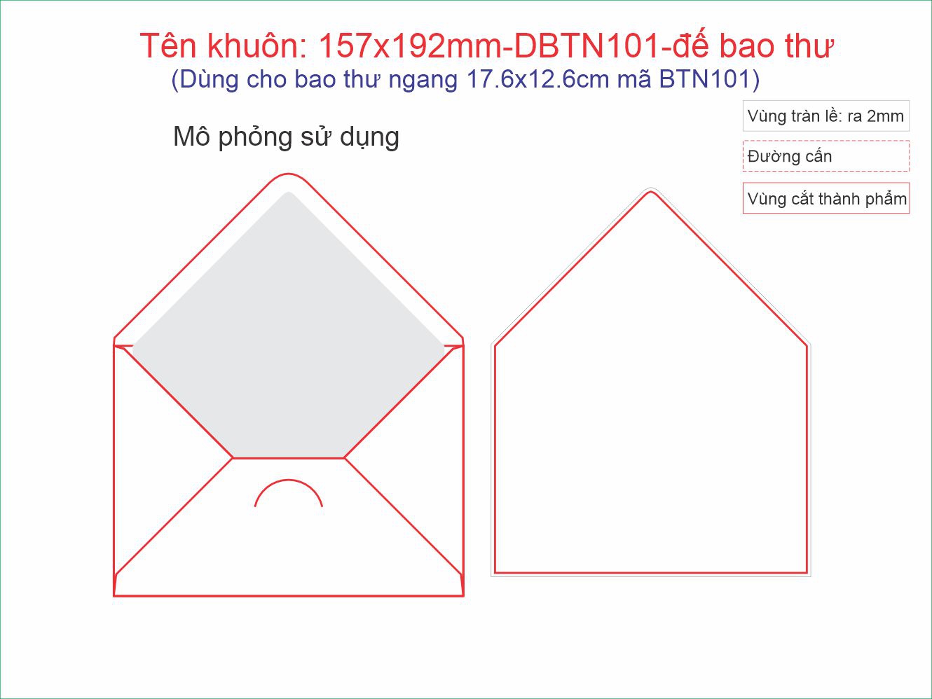 157x192mm-DBTN101-đế bao thư