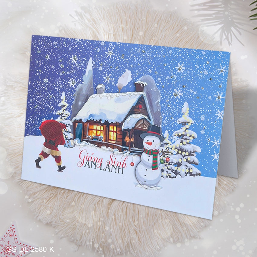 Thiệp Thủ Công Noel Đại Lớn