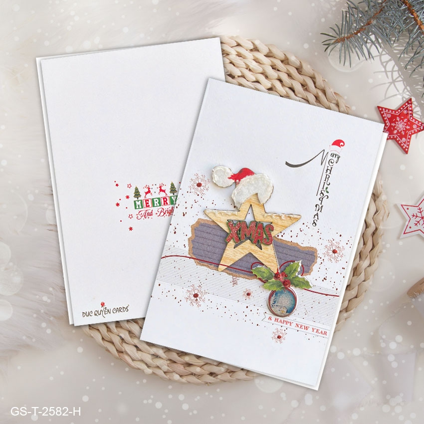 Thiệp Thủ Công Noel Trung