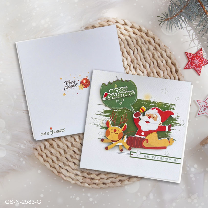 Thiệp Thủ Công Noel Nhỏ