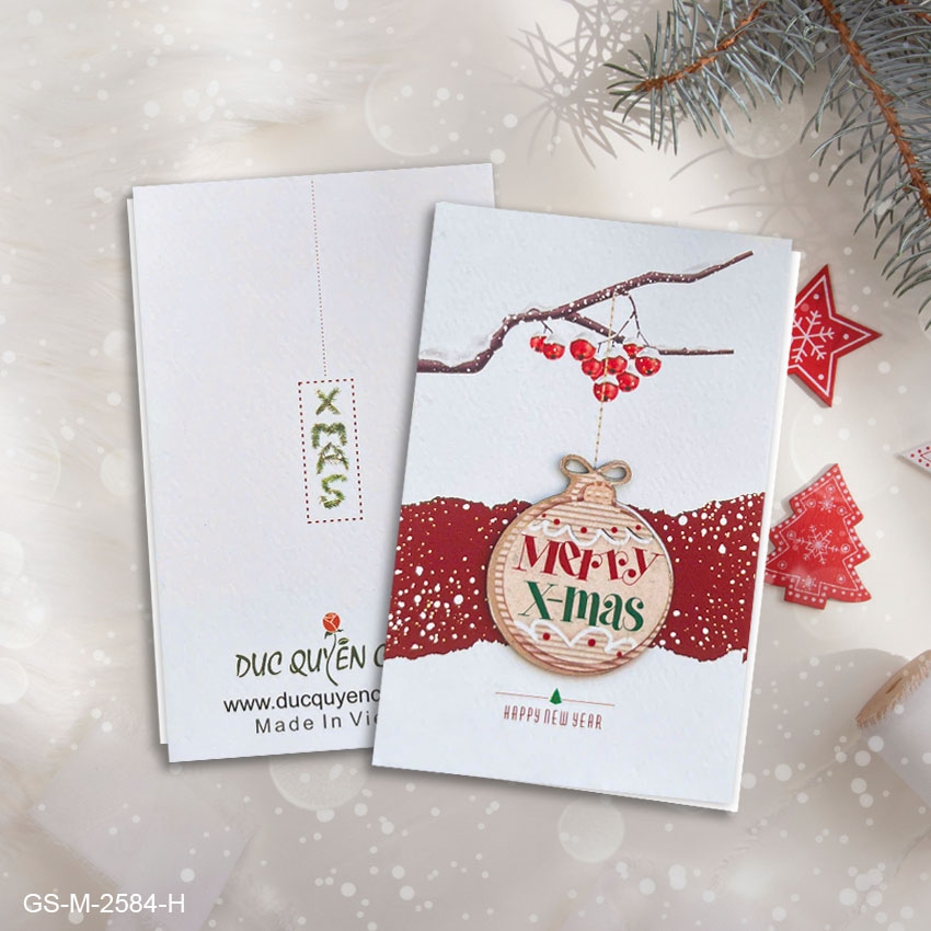 Thiệp Thủ Công Noel Mini 