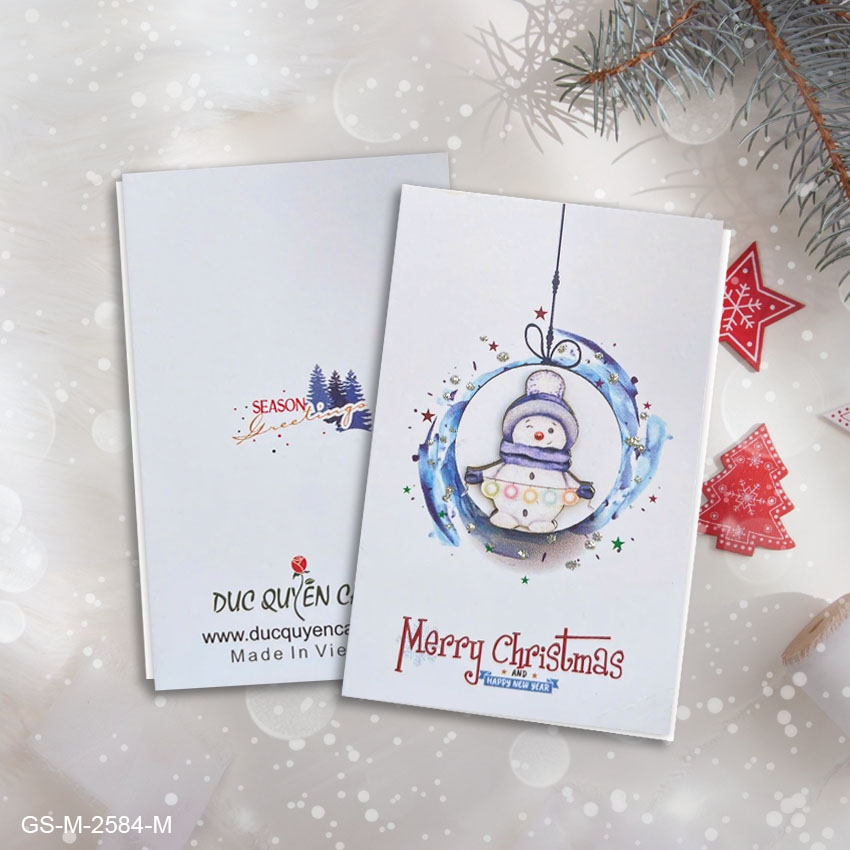 Thiệp Thủ Công Noel Mini 