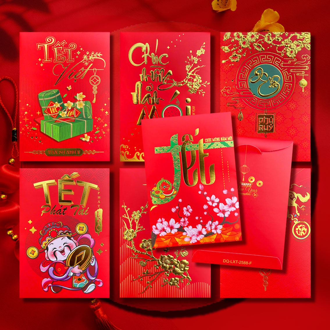 Bao Lì Xì Trung 8x11.5cm