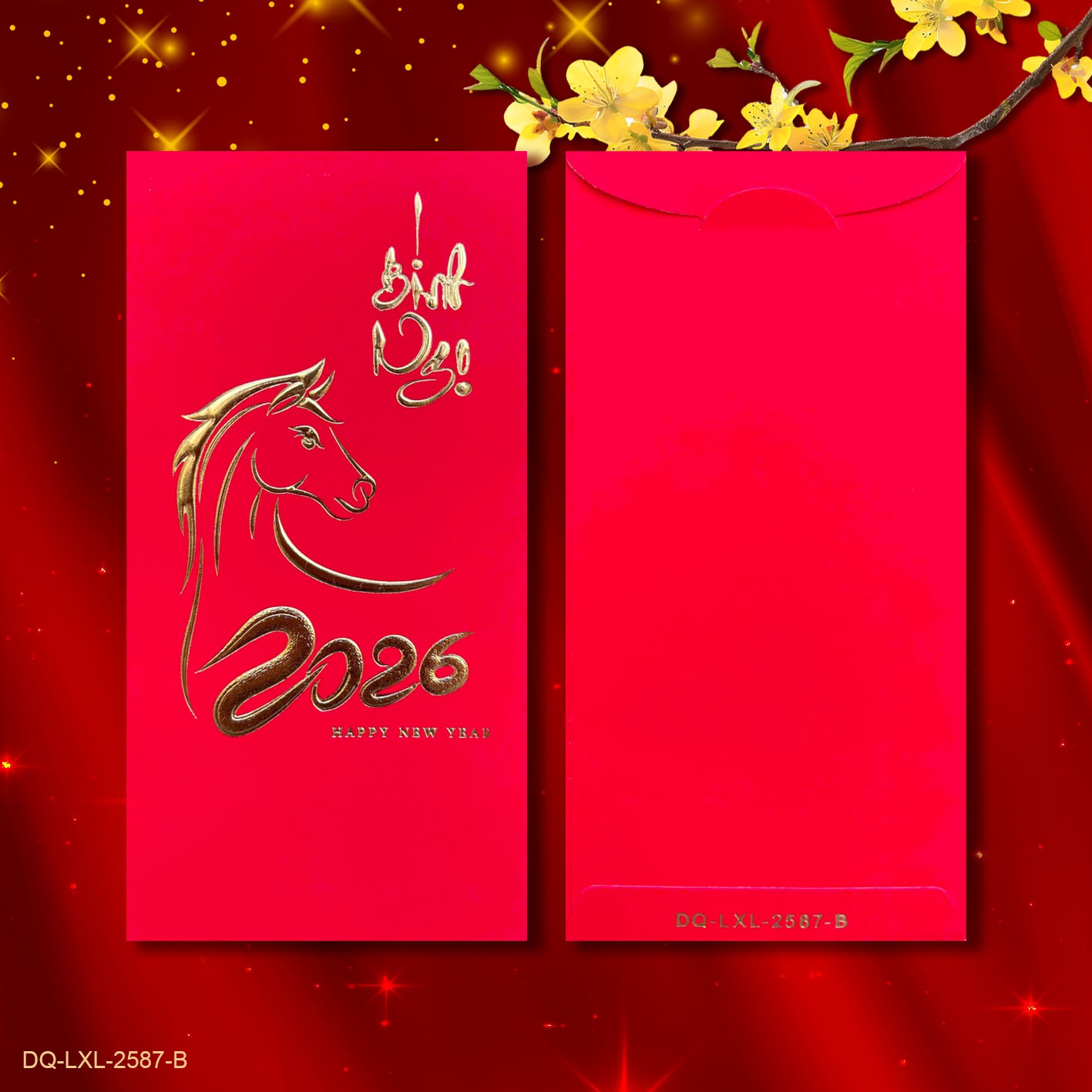 Bao Lì Xì Lớn 8x16cm