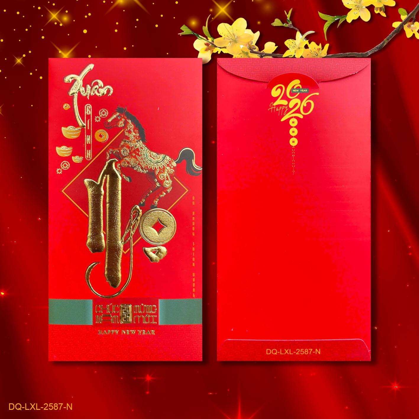 Bao Lì Xì Lớn 8x16cm