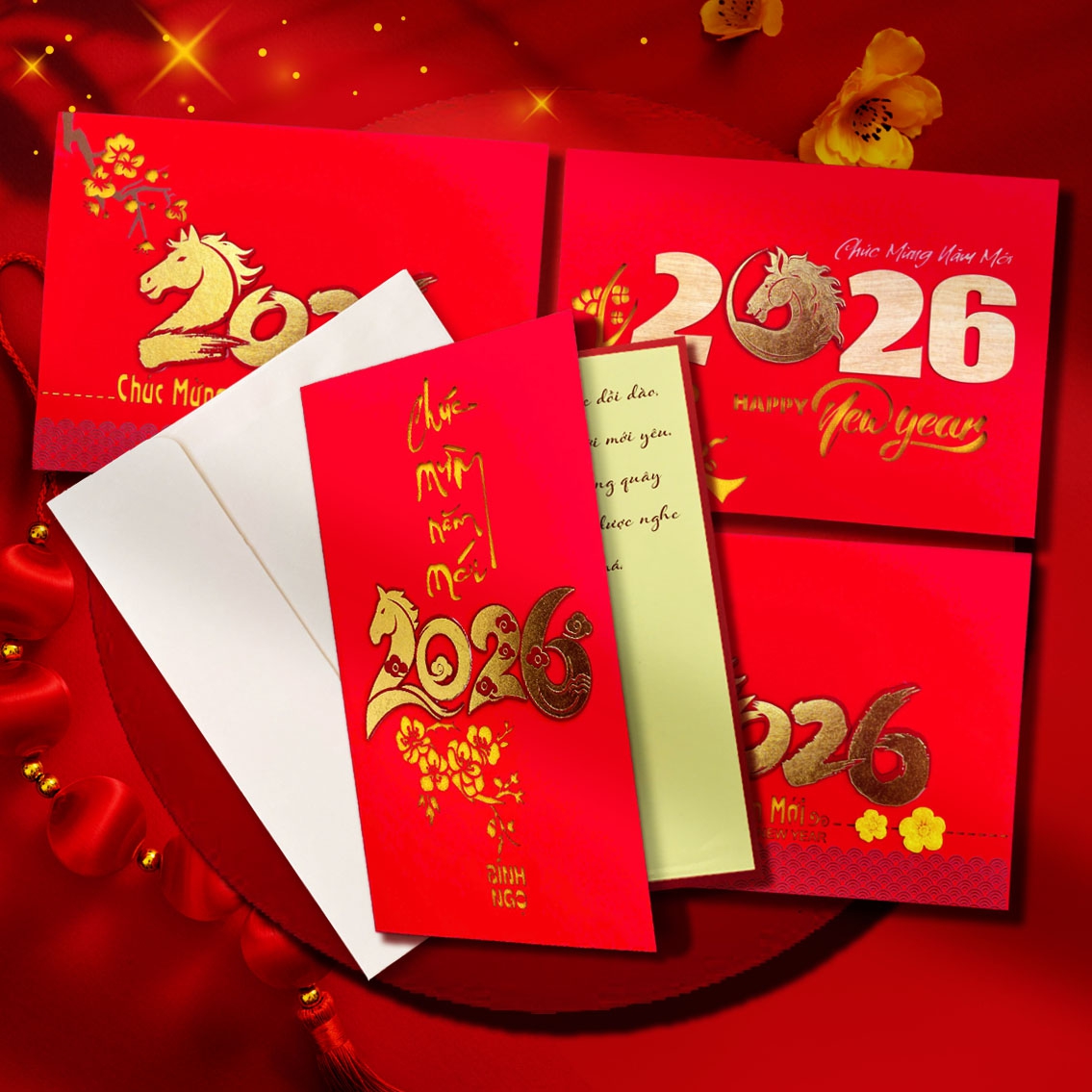 Thiệp Thủ Công Tết Đại Lớn