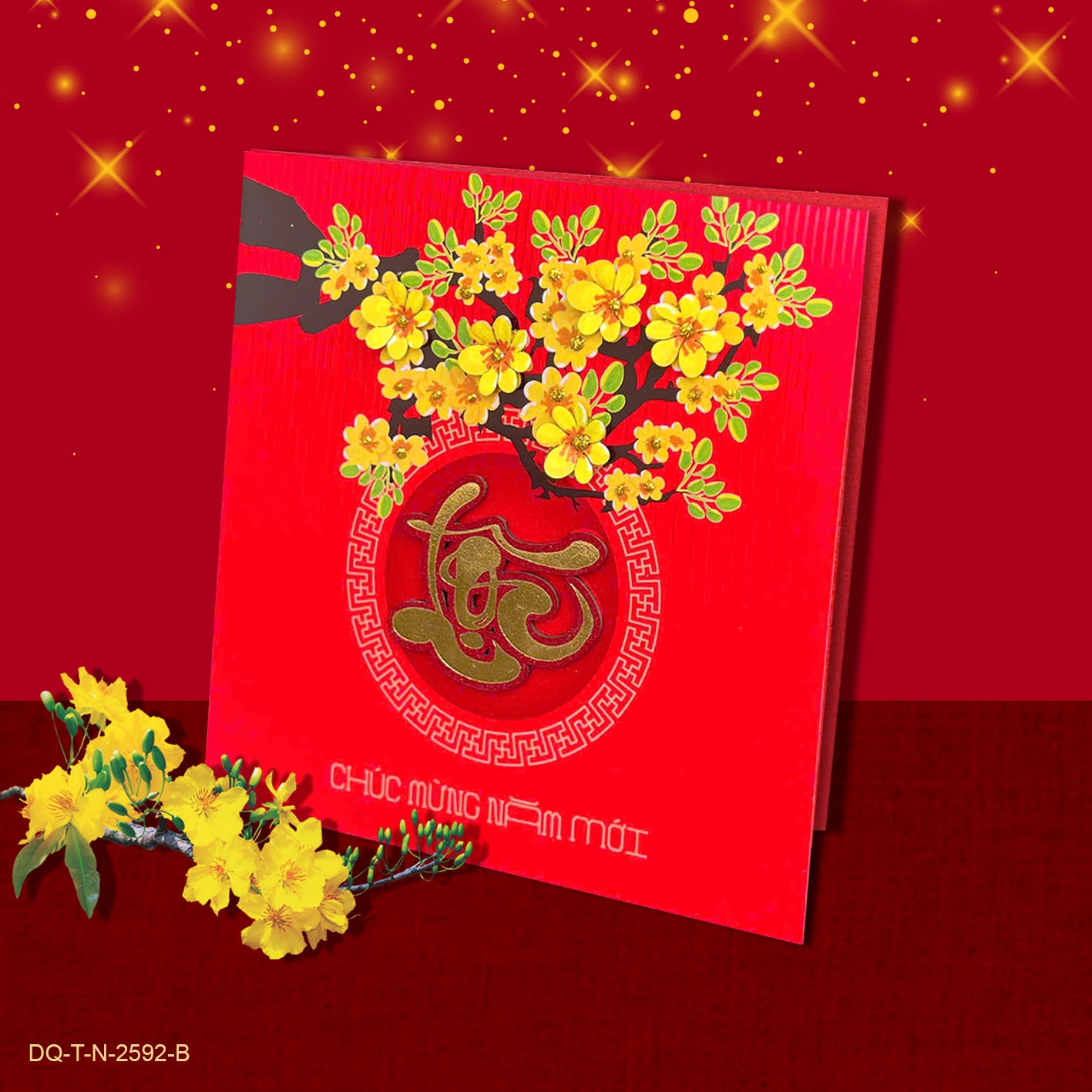 Thiệp Thủ Công Tết Nhỏ