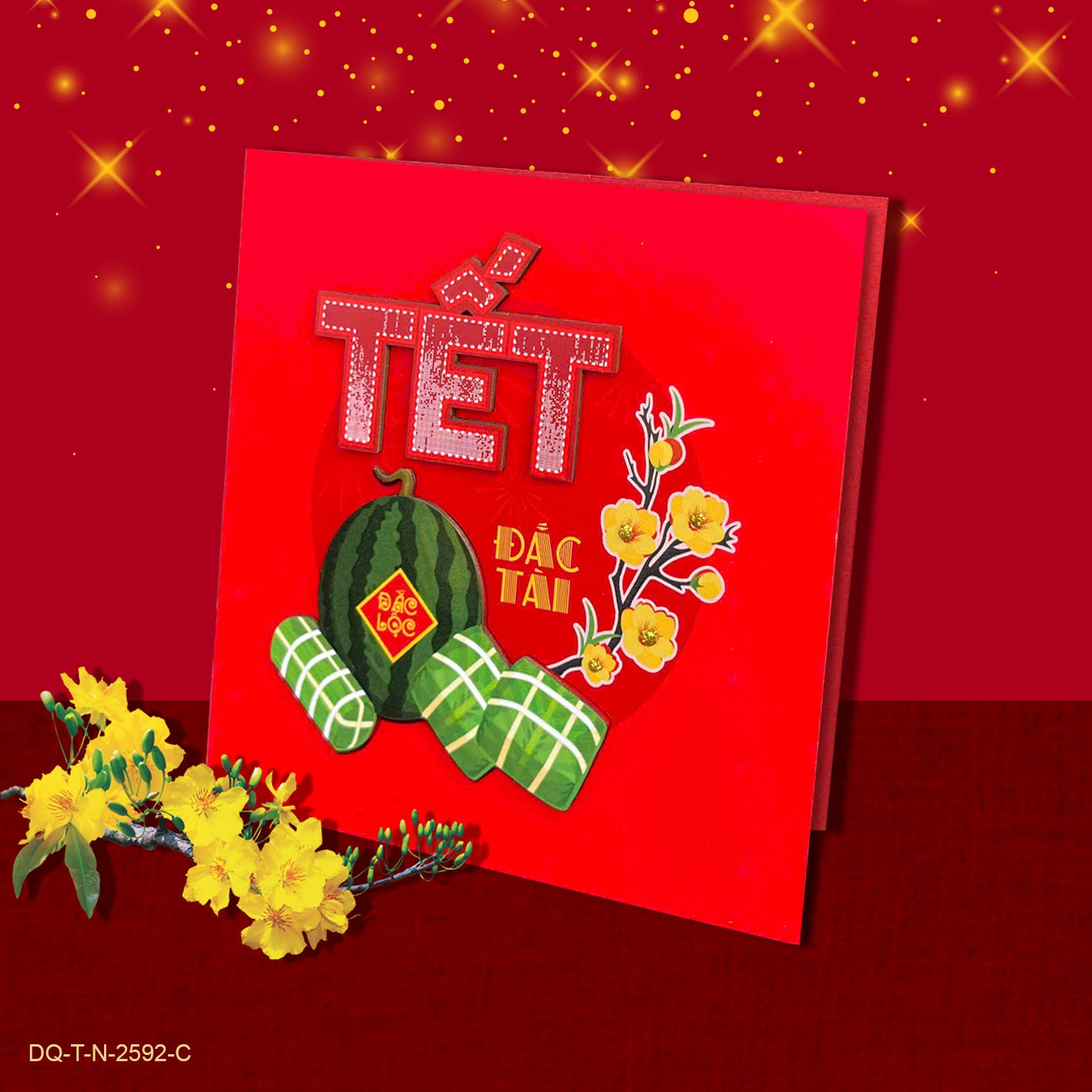 Thiệp Thủ Công Tết Nhỏ