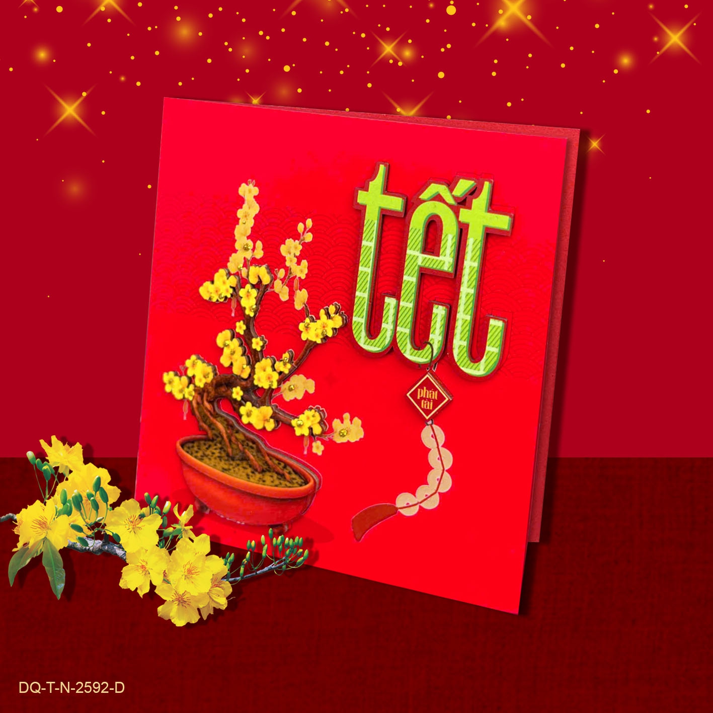 Thiệp Thủ Công Tết Nhỏ