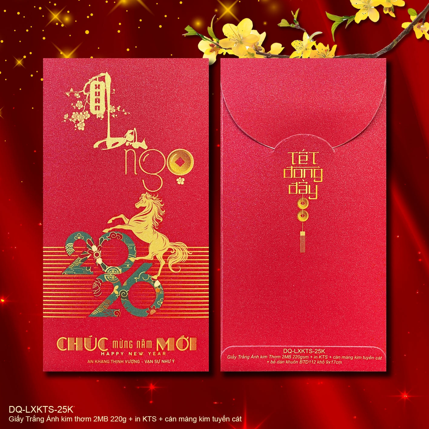 Lì Xì In KTS (khuôn nắp bầu, TP 90X170mm)