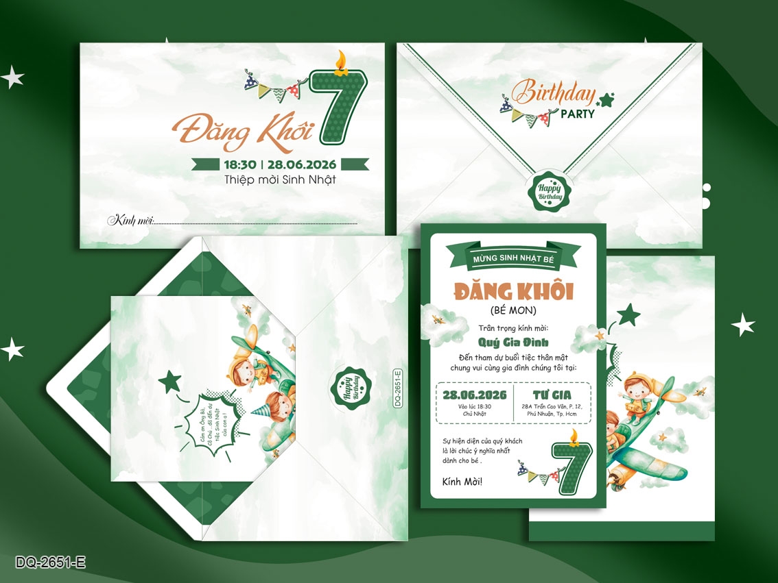 Phôi T.Mời-DQ-2651-E