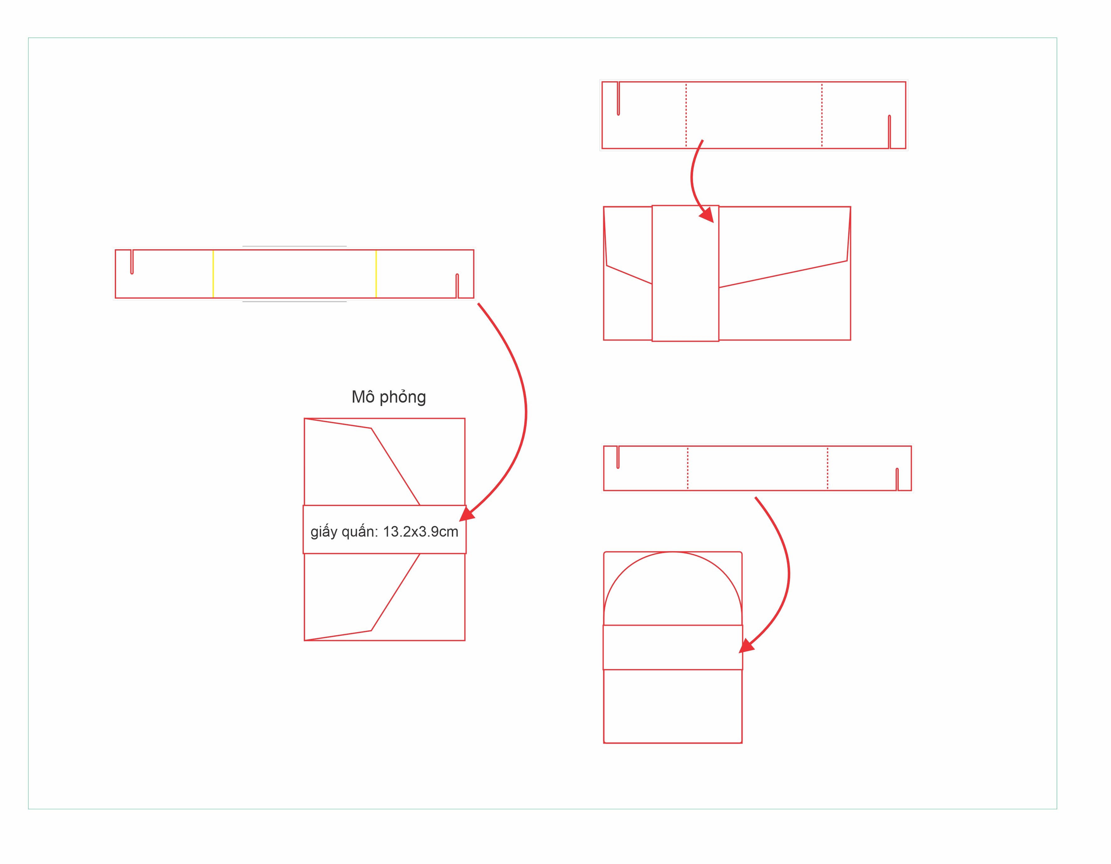 Khuôn bế - giấy quấn thiệp