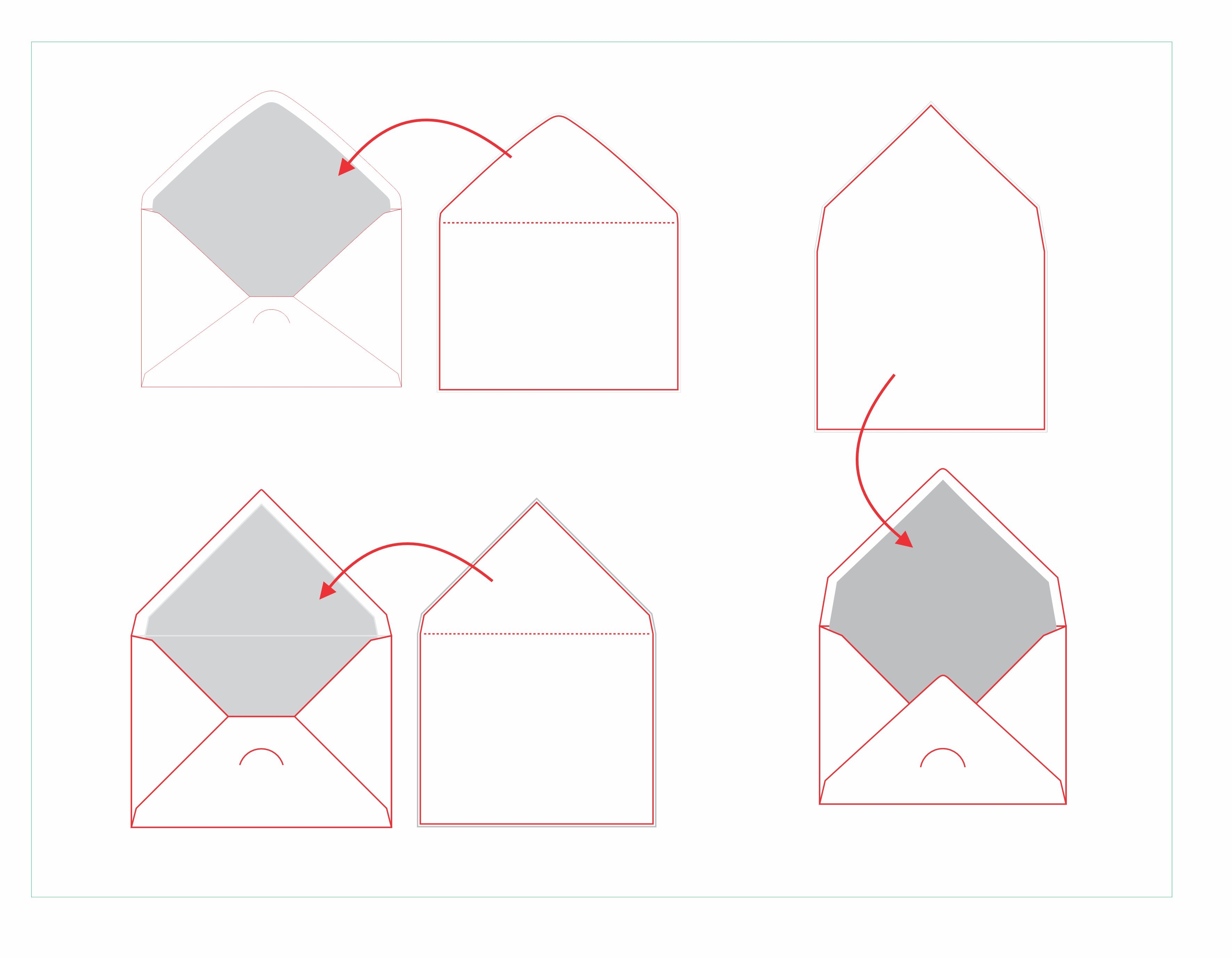 Khuôn bế - Đế bao thư