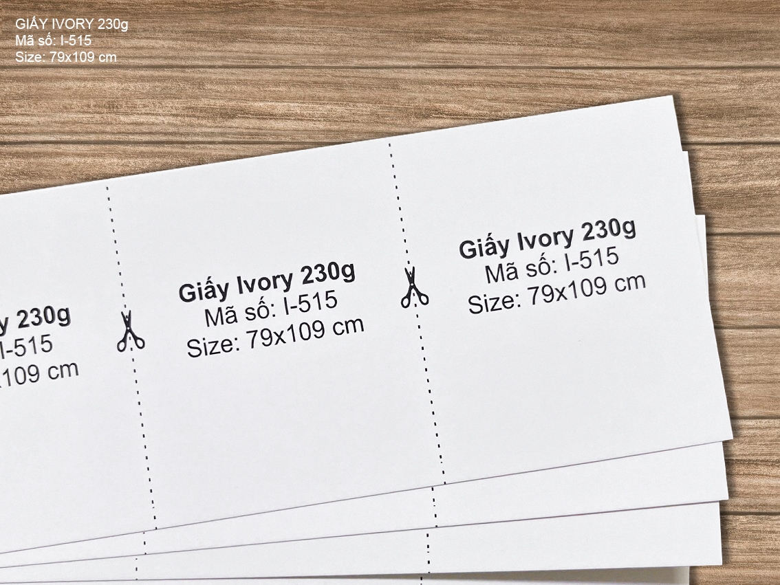 Giấy Ivory 230g (I-515)