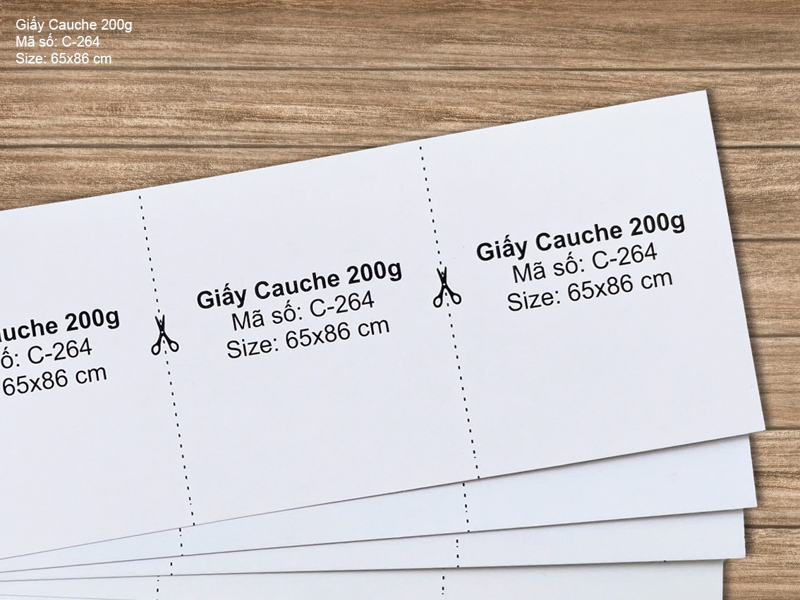 Giấy Cauche 200g (C-264)