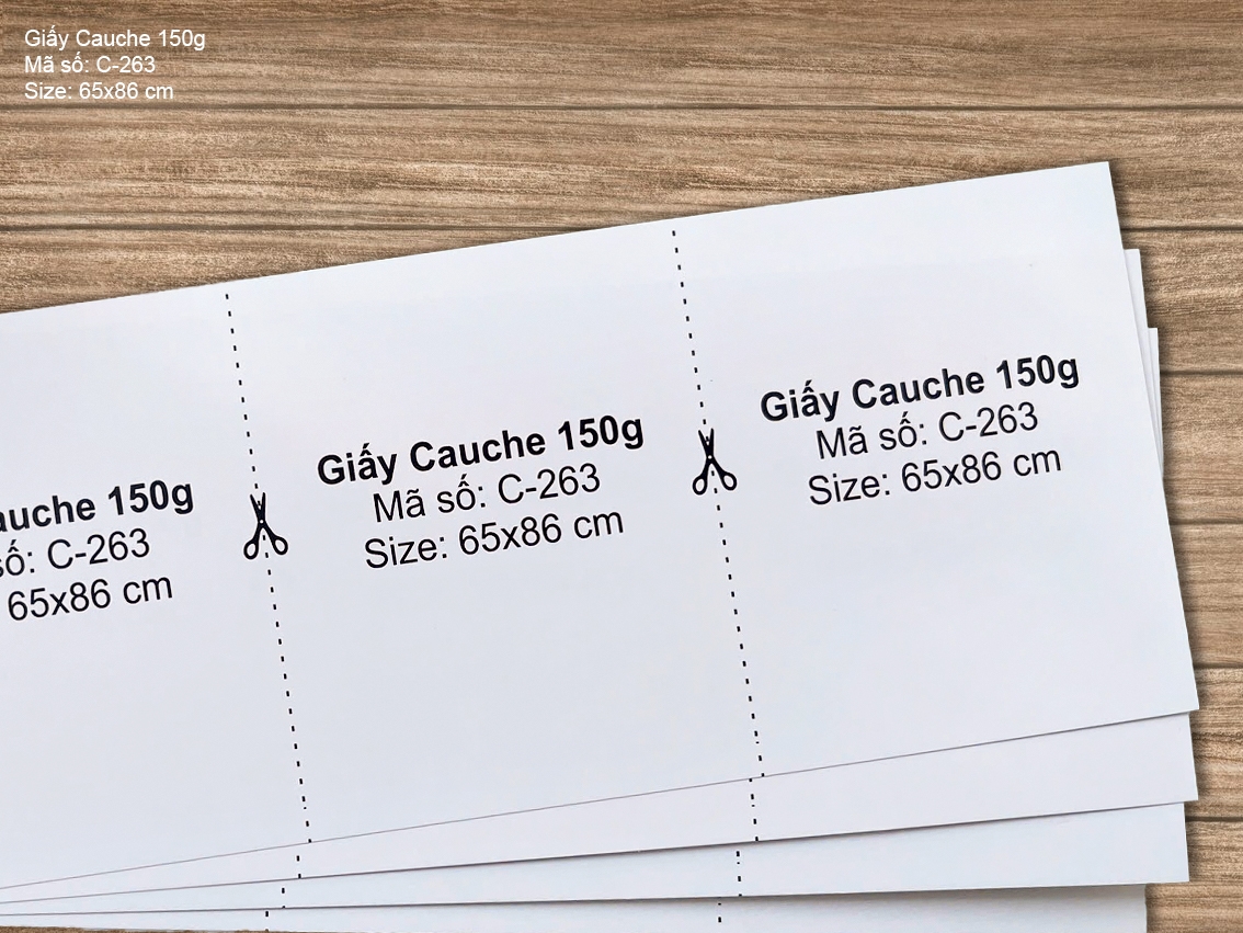 Giấy Cauche 150g (C-263) 