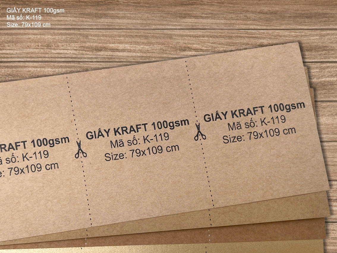 GIẤY KRAFT 100gsm (K-119)