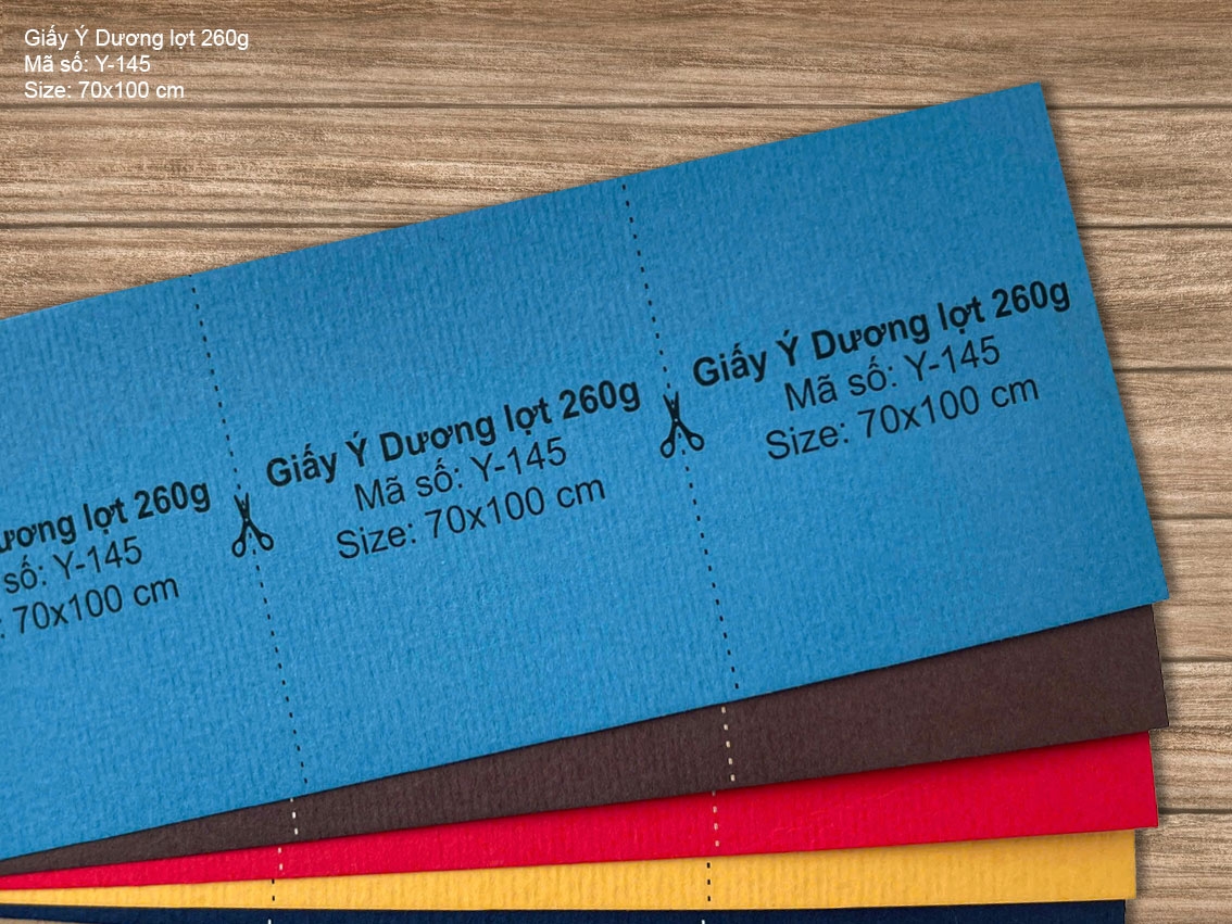 Giấy Ý Dương lợt 260g (Y-145) 