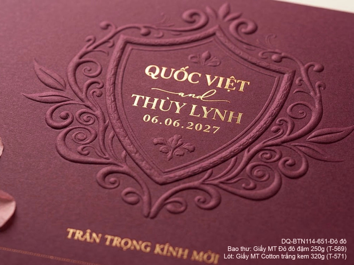 DQ-BTN114-651-Đỏ đô đậm